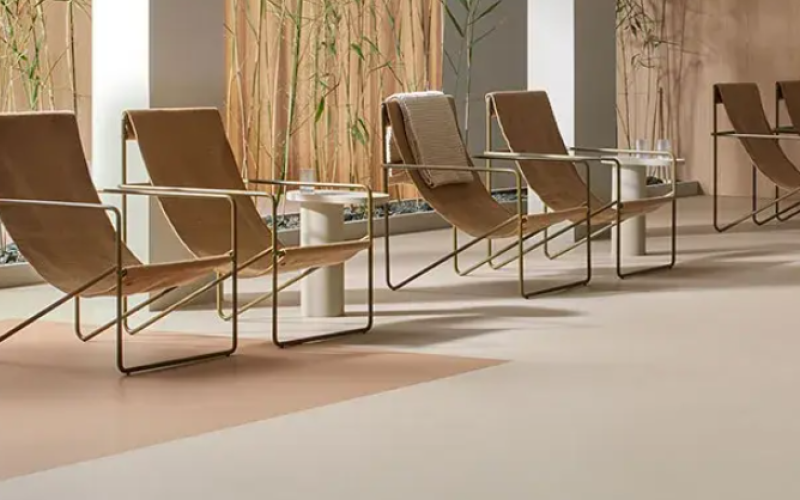 Marmoleum leggen