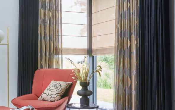 Vouwgordijn bestellen op maat