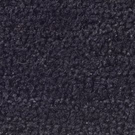 kokos mat zwart 2m x 1,45m - magazijn opruiming