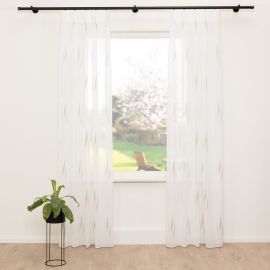 Ikata - Off White met Olijfgroen - 35