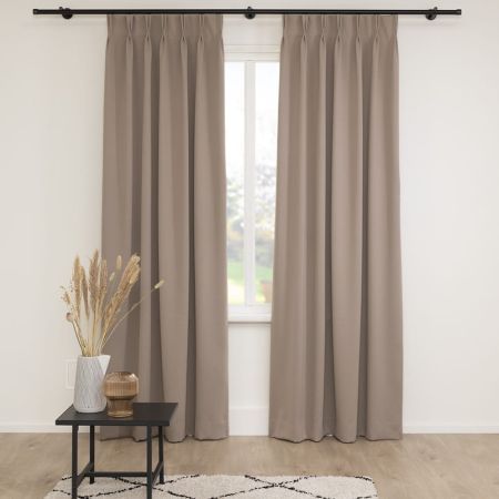 Overgordijn Solution Licht Taupe 16