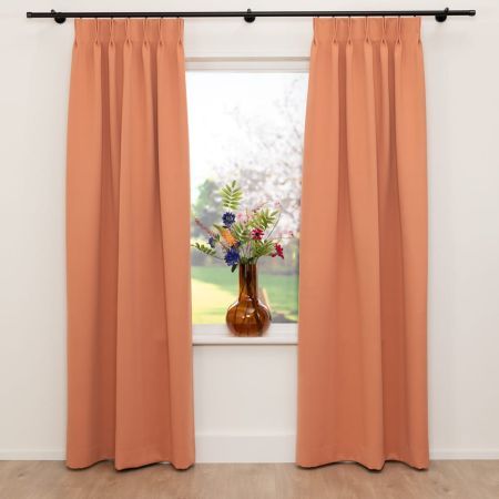 Overgordijn Solution Perzik 65