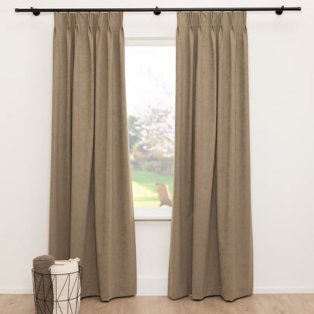 Overgordijn Grace Olijfgroen 35