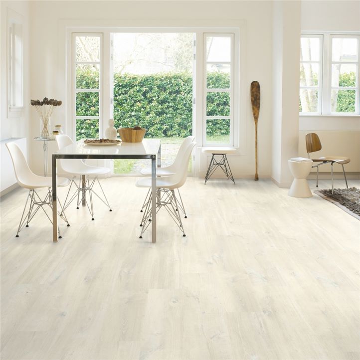 Laminaat Quick Step Creo Witte Eik Charlotte CR3178 Laminaat Quick Step Creo Witte Eik Charlotte CR3178