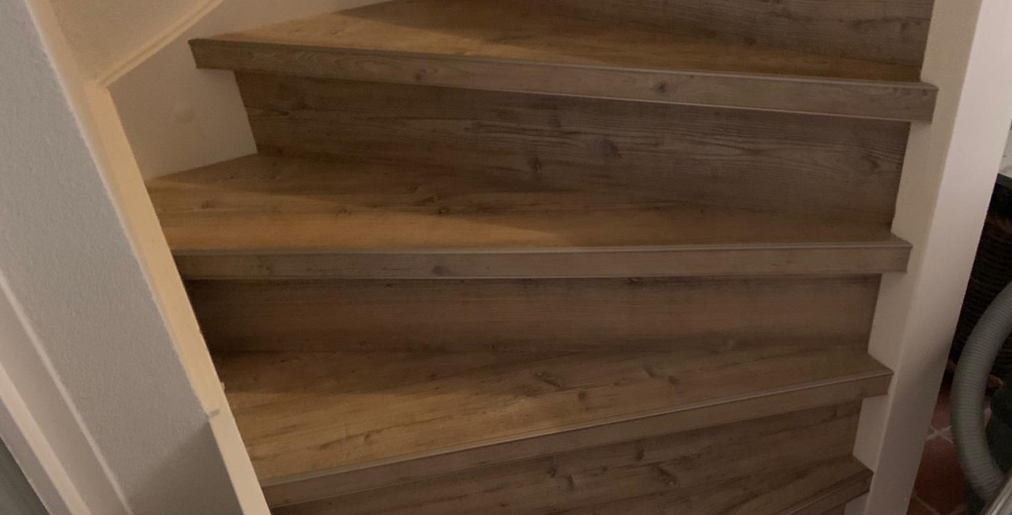 voordelig traprenovatie met pvc - ART Woninginrichting